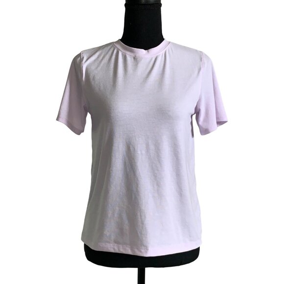 All In Motion Womens Crew Neck Short Sleeve Light Purple T-Shirt Size XL - Picture 1 of 12